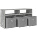 Bucătărie joasă cu sertar Gri din beton 72 x 22,5 x 38 cm - WALTI WALTI