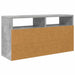 Bucătărie joasă cu sertar Gri din beton 72 x 22,5 x 38 cm - WALTI WALTI