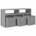 Bucătărie joasă cu sertar Gri Sonoma 72 x 22,5 x 38 cm - WALTI WALTI