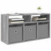 Bucătărie joasă cu sertar Gri Sonoma 72 x 22,5 x 38 cm - WALTI WALTI