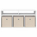 Bucătărie joasă cu sertar Alb 87 x 27,5 x 43 cm - WALTI WALTI