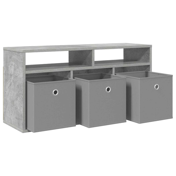 Bucătărie joasă cu sertar Gri din beton 87 x 27,5 x 43 cm - WALTI WALTI