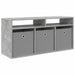 Bucătărie joasă cu sertar Gri din beton 102 x 32 x 48,5 cm - WALTI WALTI