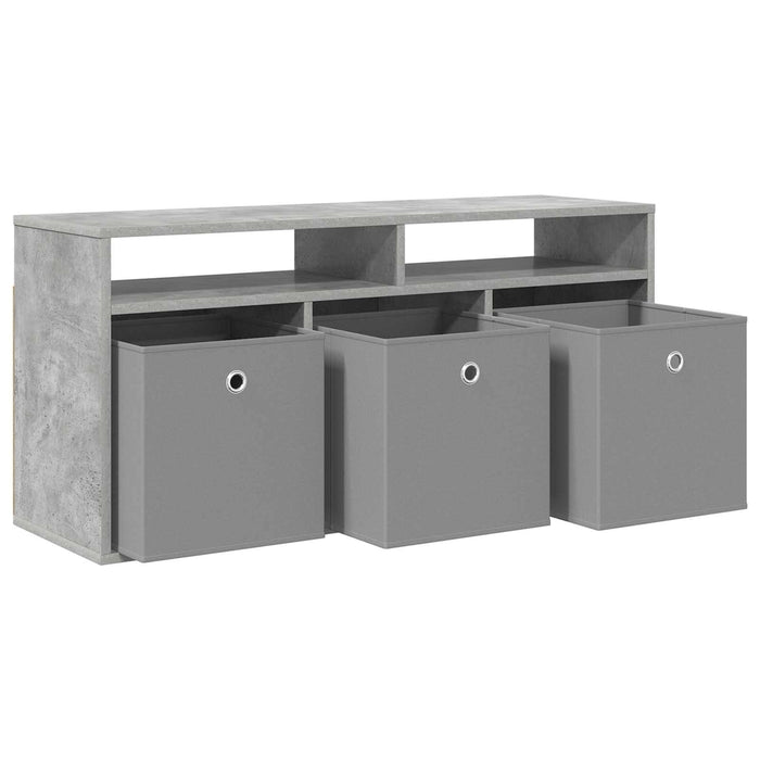 Bucătărie joasă cu sertar Gri din beton 102 x 32 x 48,5 cm - WALTI WALTI