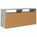 Bucătărie joasă cu sertar Gri din beton 102 x 32 x 48,5 cm - WALTI WALTI