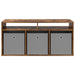 Bucătărie joasă cu sertar Stejar fumuriu 102 x 32 x 48,5 cm - WALTI WALTI