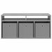 Bucătărie joasă cu sertar Gri Sonoma 102 x 32 x 48,5 cm - WALTI WALTI