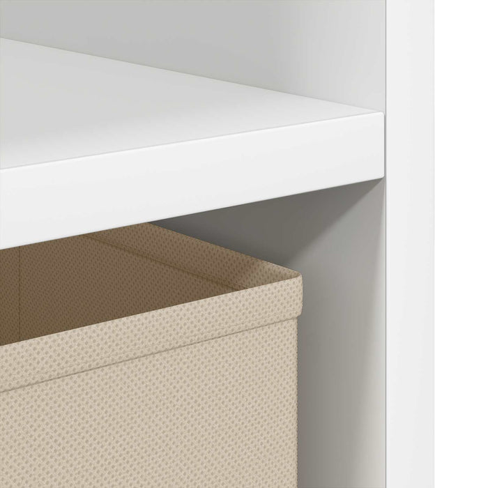 Noptieră cu sertar 2 pcs Alb 25,5 x 22 x 49,5 cm Lemn compozit - WALTI WALTI