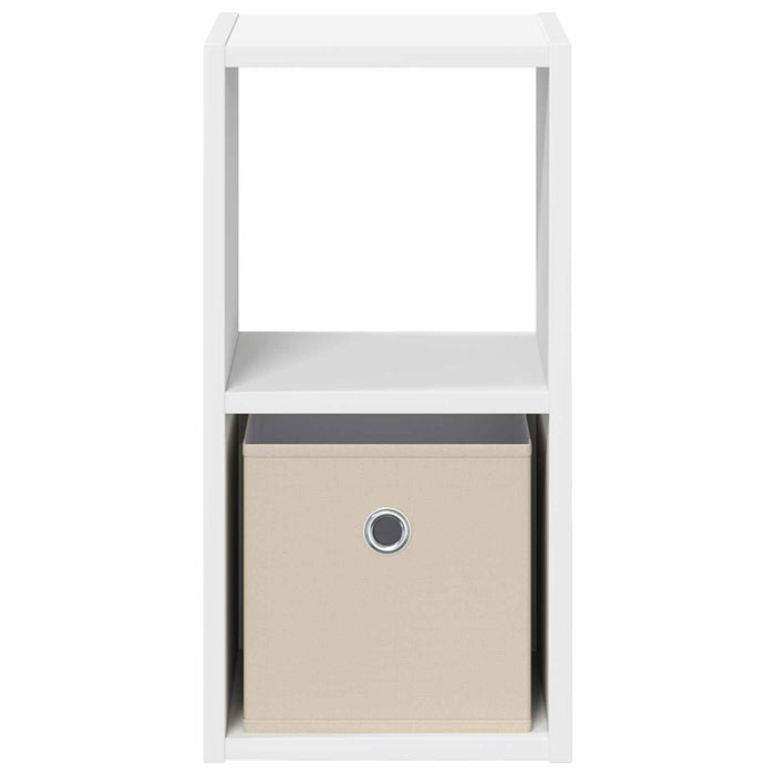 Noptieră cu sertar 2 pcs Alb 25,5 x 22 x 49,5 cm Lemn compozit - WALTI WALTI