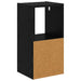 Noptieră Stejar Negru 25,5 x 22 x 49,5 cm Lemn compozit - WALTI WALTI