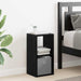 Noptieră 2 pcs Stejar Negru 25,5 x 22 x 49,5 cm Lemn compozit - WALTI WALTI
