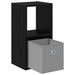 Noptieră 2 pcs Stejar Negru 25,5 x 22 x 49,5 cm Lemn compozit - WALTI WALTI
