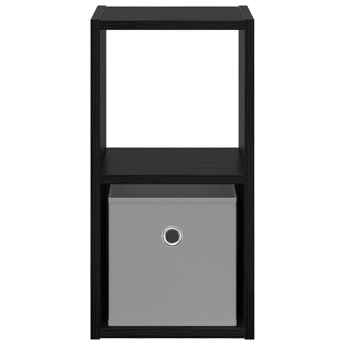 Noptieră 2 pcs Stejar Negru 25,5 x 22 x 49,5 cm Lemn compozit - WALTI WALTI