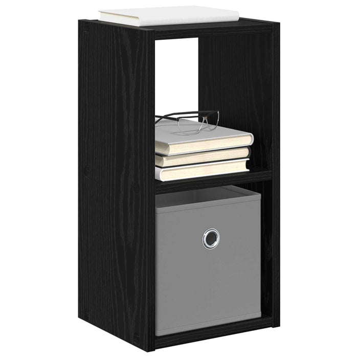Noptieră 2 pcs Stejar Negru 25,5 x 22 x 49,5 cm Lemn compozit - WALTI WALTI