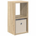 Noptieră Stejar Sonoma 25,5 x 22 x 49,5 cm Lemn compozit - WALTI WALTI