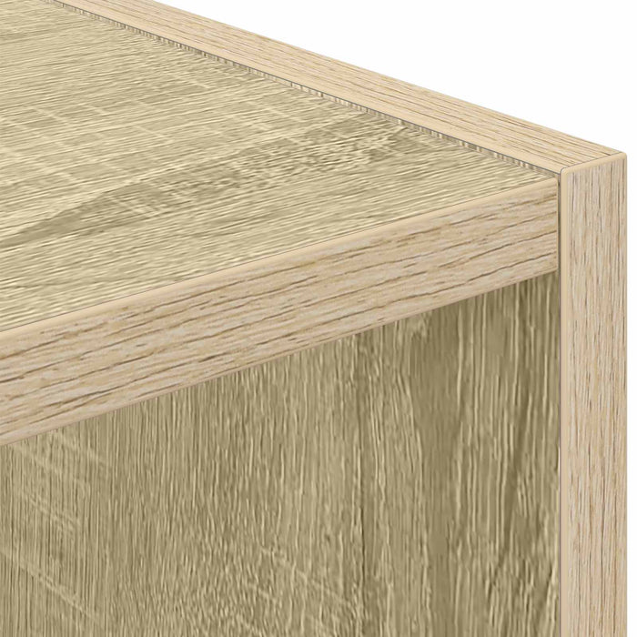 Noptieră 2 pcs Stejar Sonoma 25,5 x 22 x 49,5 cm Lemn compozit - WALTI WALTI