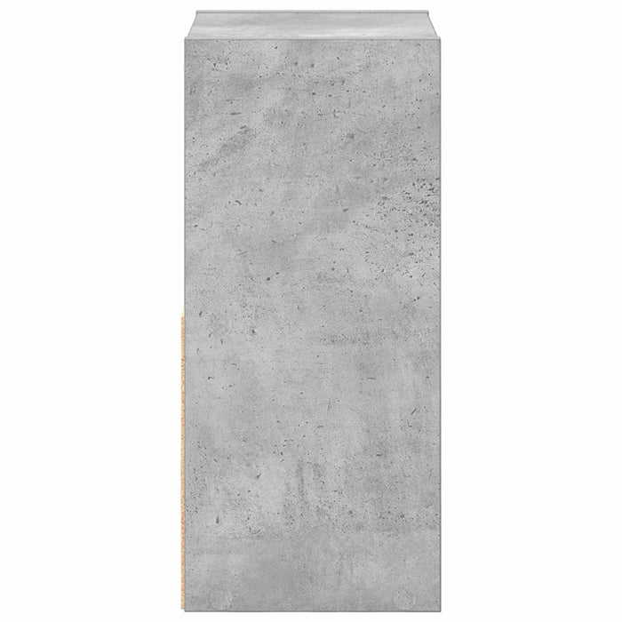 Noptieră Gri din beton 25,5 x 22 x 49,5 cm Lemn compozit - WALTI WALTI