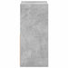 Noptieră 2 pcs Gri din beton 25,5 x 22 x 49,5 cm Lemn compozit - WALTI WALTI