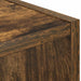 Noptieră 2 pcs Stejar fumuriu 25,5 x 22 x 49,5 cm Lemn compozit - WALTI WALTI