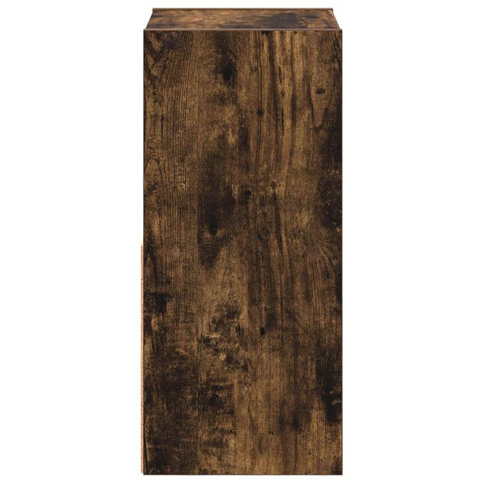 Noptieră 2 pcs Stejar fumuriu 25,5 x 22 x 49,5 cm Lemn compozit - WALTI WALTI