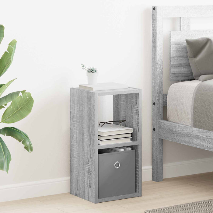 Noptieră cu sertar Gri Sonoma 25,5 x 22 x 49,5 cm Lemn compozit - WALTI WALTI
