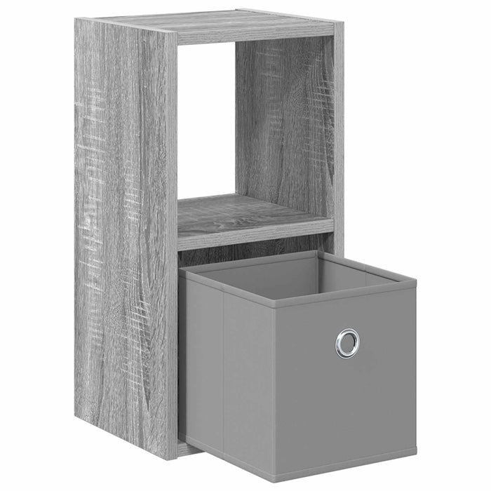 Noptieră cu sertar Gri Sonoma 25,5 x 22 x 49,5 cm Lemn compozit - WALTI WALTI