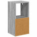 Noptieră cu sertar Gri Sonoma 25,5 x 22 x 49,5 cm Lemn compozit - WALTI WALTI
