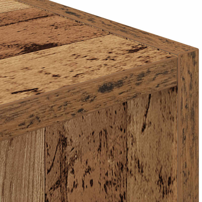 Noptieră cu sertar Lemn vechi 25,5 x 22 x 49,5 cm Lemn compozit - WALTI WALTI