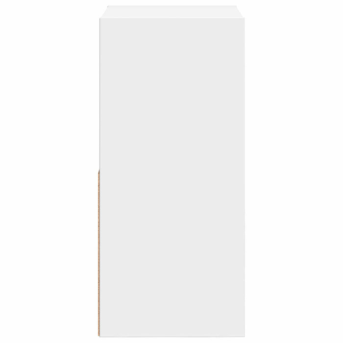 Noptieră cu sertar 2 pcs Alb 30,5 x 27 x 59,5 cm Lemn compozit - WALTI WALTI
