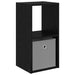 Noptieră Stejar Negru 30,5 x 27 x 59,5 cm Lemn compozit - WALTI WALTI
