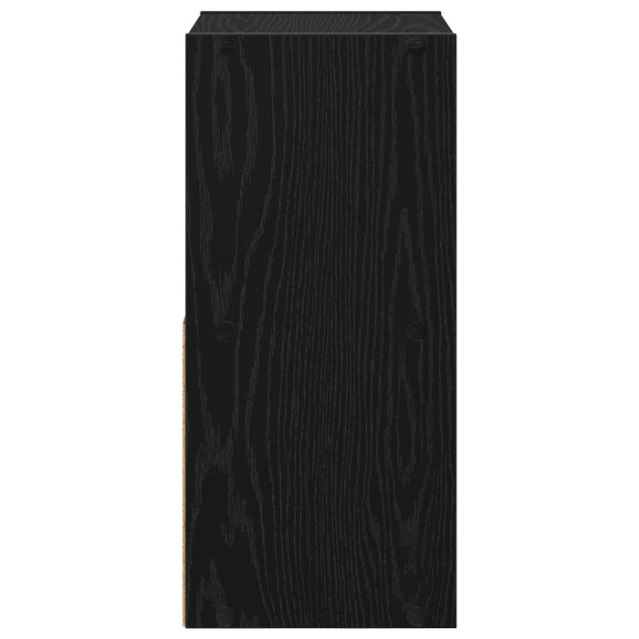 Noptieră Stejar Negru 30,5 x 27 x 59,5 cm Lemn compozit - WALTI WALTI