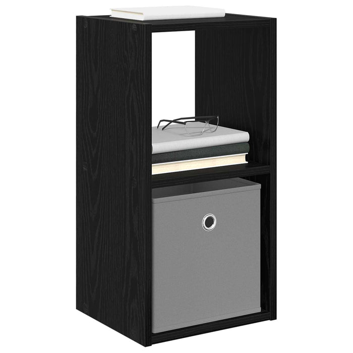 Noptieră 2 pcs Stejar Negru 30,5 x 27 x 59,5 cm Lemn compozit - WALTI WALTI