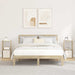 Noptieră 2 pcs Stejar Sonoma 30,5 x 27 x 59,5 cm Lemn compozit - WALTI WALTI