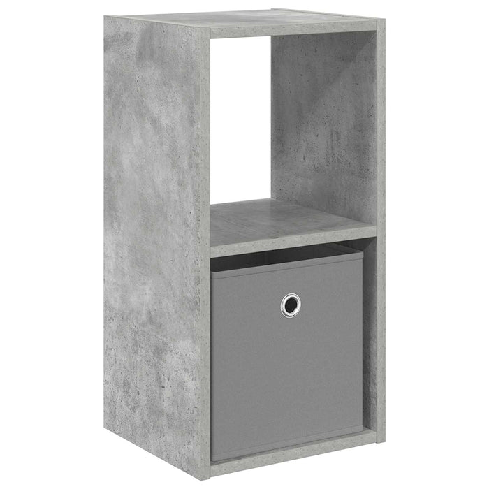 Noptieră Gri din beton 30,5 x 27 x 59,5 cm Lemn compozit - WALTI WALTI