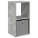 Noptieră Gri din beton 30,5 x 27 x 59,5 cm Lemn compozit - WALTI WALTI