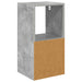 Noptieră Gri din beton 30,5 x 27 x 59,5 cm Lemn compozit - WALTI WALTI