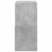 Noptieră Gri din beton 30,5 x 27 x 59,5 cm Lemn compozit - WALTI WALTI