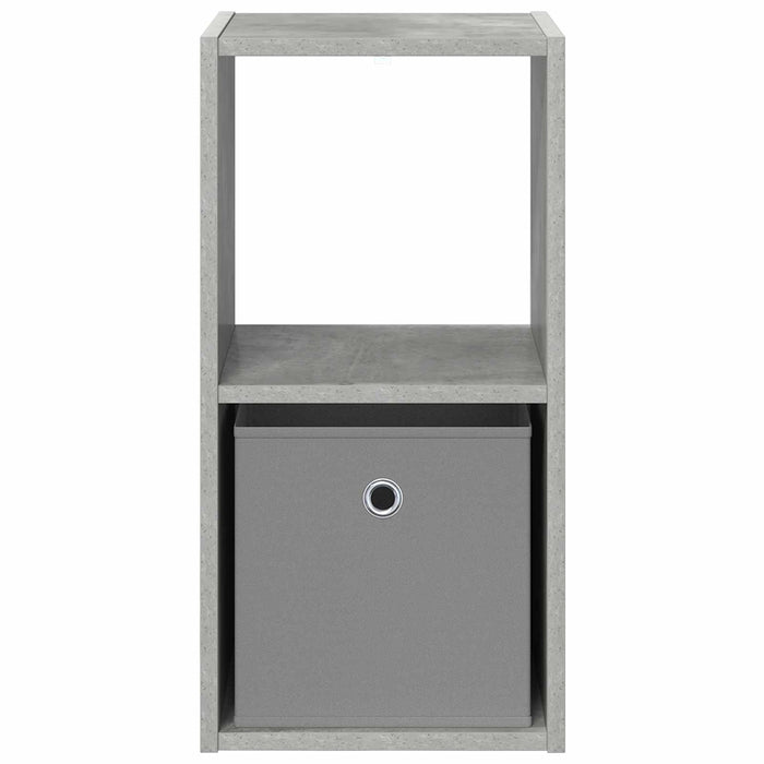 Noptieră 2 pcs Gri din beton 30,5 x 27 x 59,5 cm Lemn compozit - WALTI WALTI