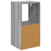 Noptieră cu sertar Gri Sonoma 30,5 x 27 x 59,5 cm Lemn compozit - WALTI WALTI