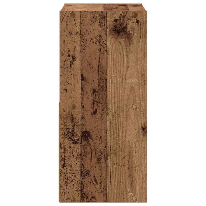 Noptieră 2 pcs Lemn vechi 30,5 x 27 x 59,5 cm Lemn compozit - WALTI WALTI