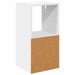 Noptieră cu sertar 2 pcs Alb 35 x 32 x 68,5 cm Lemn compozit - WALTI WALTI
