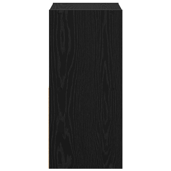 Noptieră cu sertar Stejar Negru 35 x 32 x 68,5 cm Lemn compozit - WALTI WALTI
