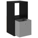 Noptieră 2 pcs Stejar Negru 35 x 32 x 68,5 cm Lemn compozit - WALTI WALTI