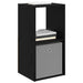 Noptieră 2 pcs Stejar Negru 35 x 32 x 68,5 cm Lemn compozit - WALTI WALTI