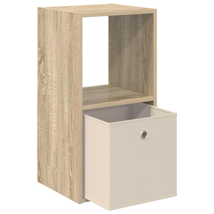 Noptieră Stejar Sonoma 35 x 32 x 68,5 cm Lemn compozit - WALTI WALTI