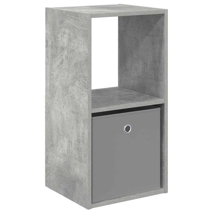 Noptieră Gri din beton 35 x 32 x 68,5 cm Lemn compozit - WALTI WALTI