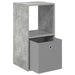 Noptieră Gri din beton 35 x 32 x 68,5 cm Lemn compozit - WALTI WALTI