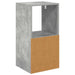 Noptieră Gri din beton 35 x 32 x 68,5 cm Lemn compozit - WALTI WALTI