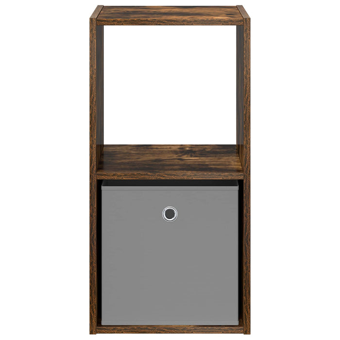 Noptieră Stejar fumuriu 35 x 32 x 68,5 cm Lemn compozit - WALTI WALTI