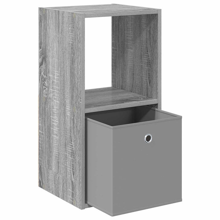 Noptieră 2 pcs Gri Sonoma 35 x 32 x 68,5 cm Lemn compozit - WALTI WALTI